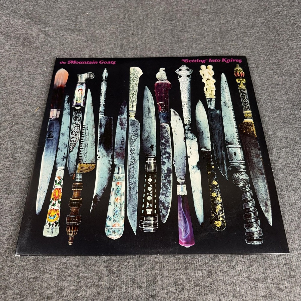 The Mountain Goats Vinyl Getting Into Knives 2xLP Gold Indie Rock Merge 2020
